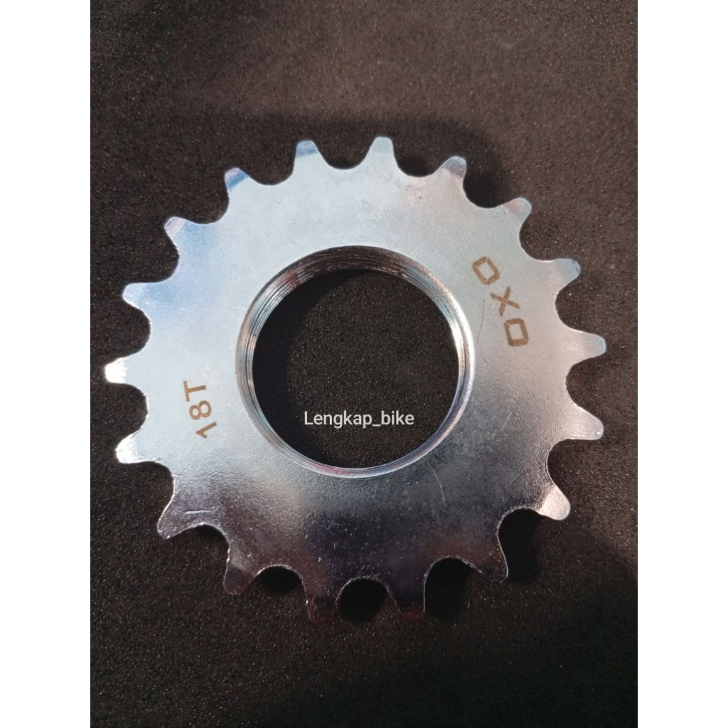 Gir / Gear COG Sepeda Fixie Fixed Gear 18T OXO Gigi Doltrap Gir Mati Belakang Sepeda Single Gear OXO