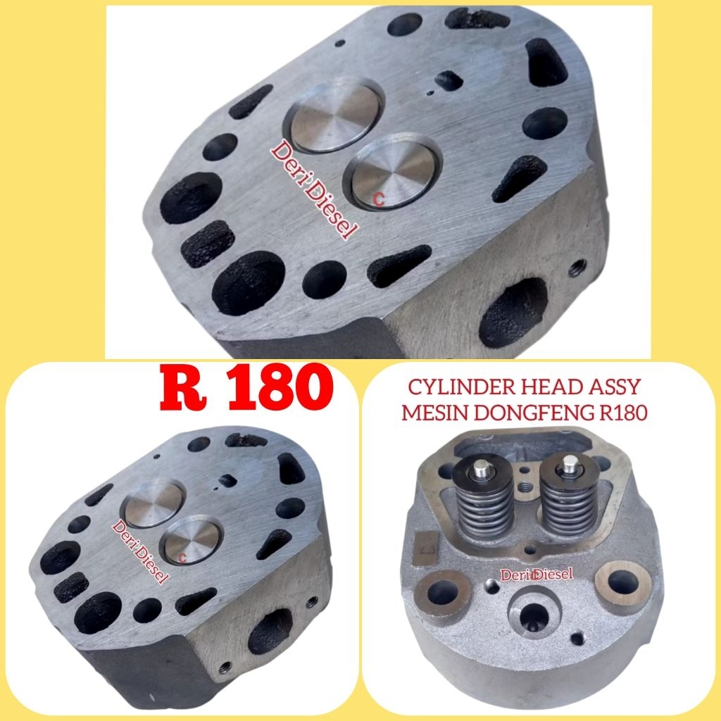R180 cylinder head Assy / cylinder head komplit mesin diesel Dongfeng 8pk