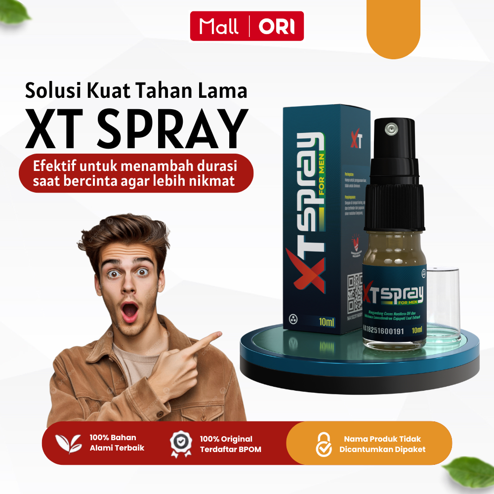 Minyak Antiseptik Kuat Tahan Lama XT Spray Ereksi Lemah Syahwat