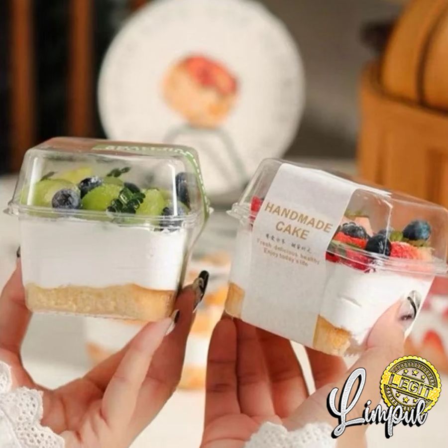 Korean Dessert Cup 250ml Wadah Dessert Premium Tiramisu Salad Mika 250 ml Jelly Puding Klapertart