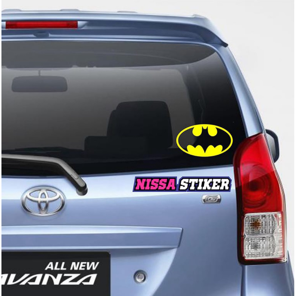 Stiker cutting mobil Batman stiker murah berkualitas