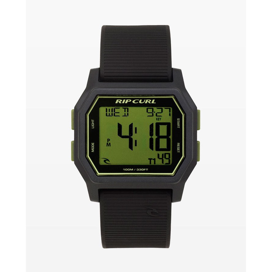 Jam tangan ripcurl Atom Digital Watch - Black/Olive