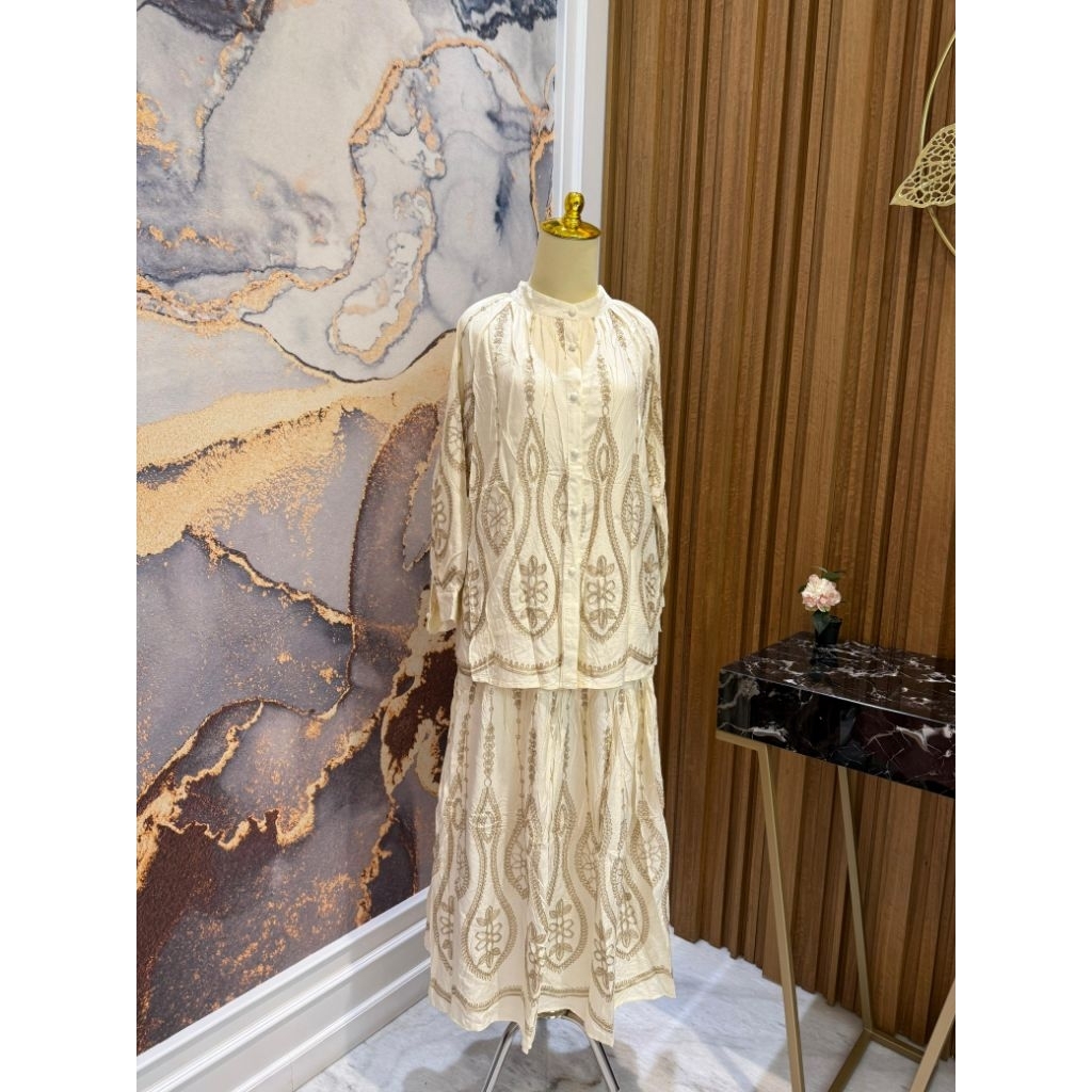 6673 Ayla set / Kemeja muslim / Rok katbol /set rok / gamis muslim / Rok wanita / atasan murah / gam