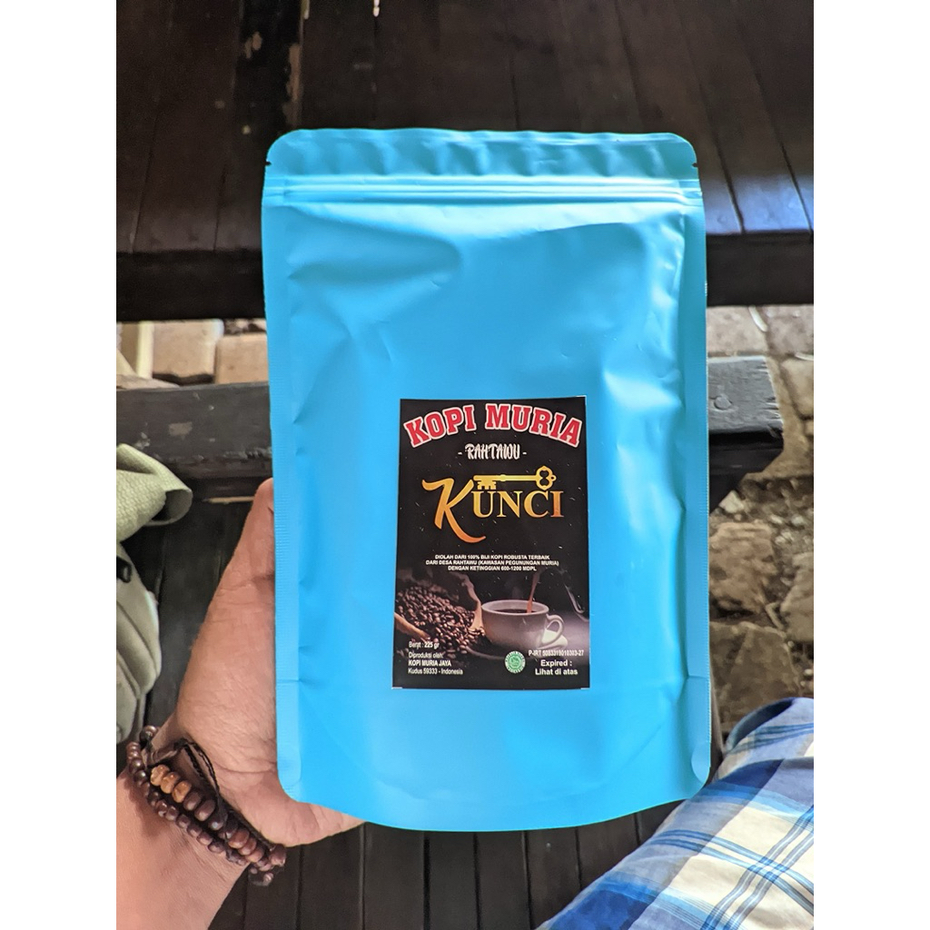 

KOPI MURIA RAHTAWU BIRU 225 Gram