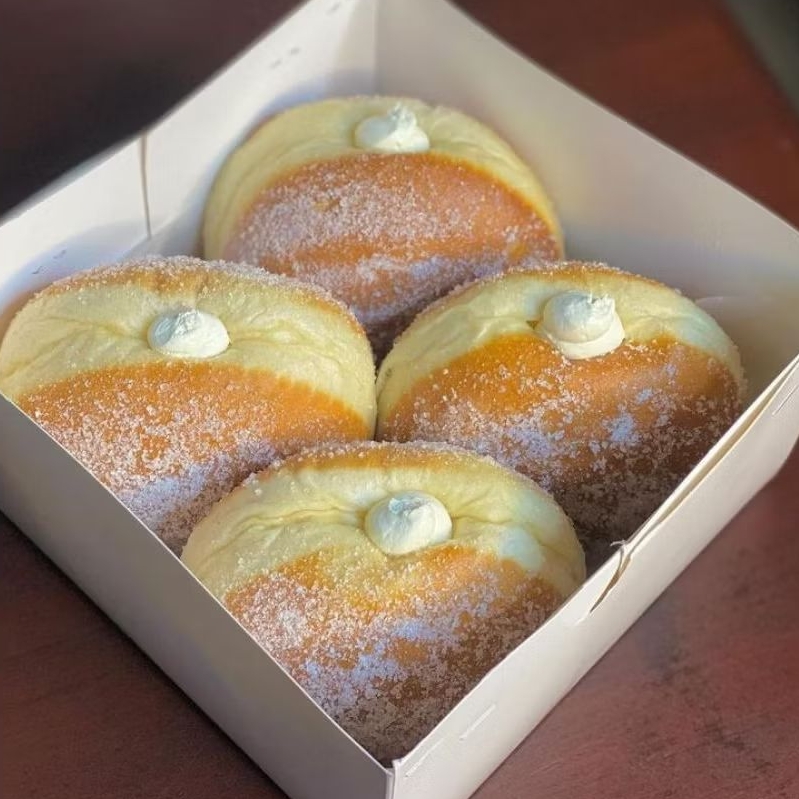 

Bomboloni filling susu isi 4 pcs