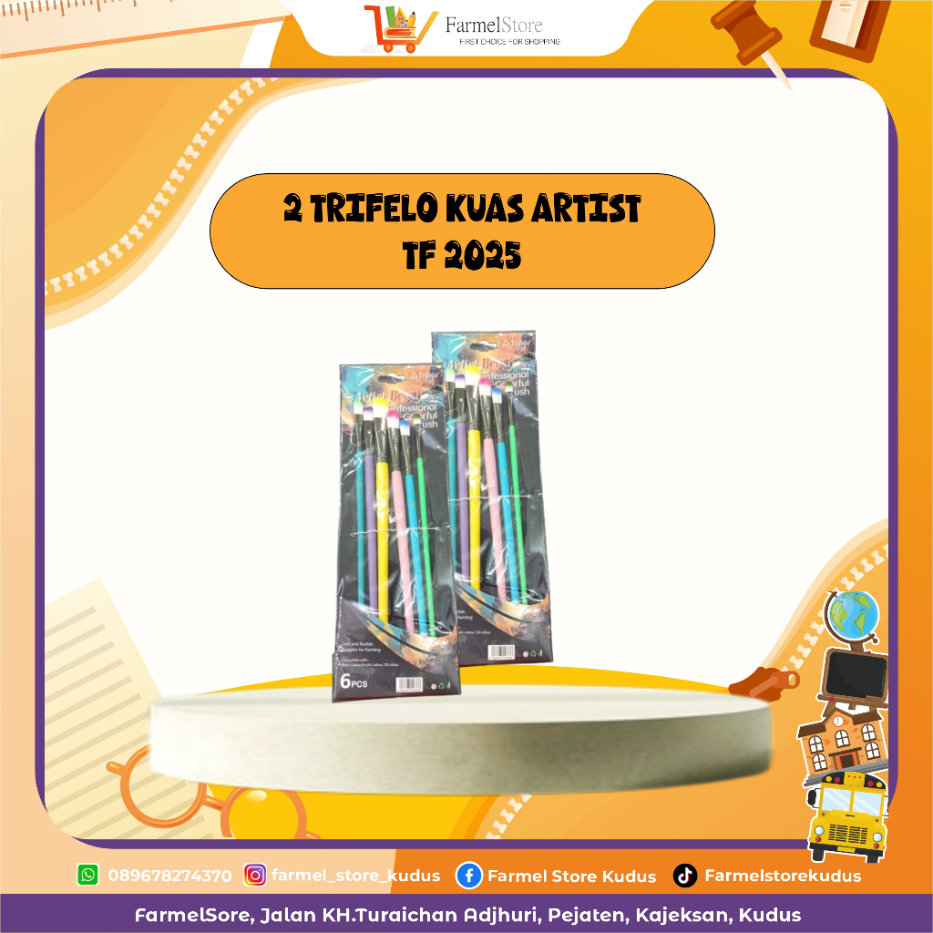 

Trifelo Kuas Artist Tf 2025