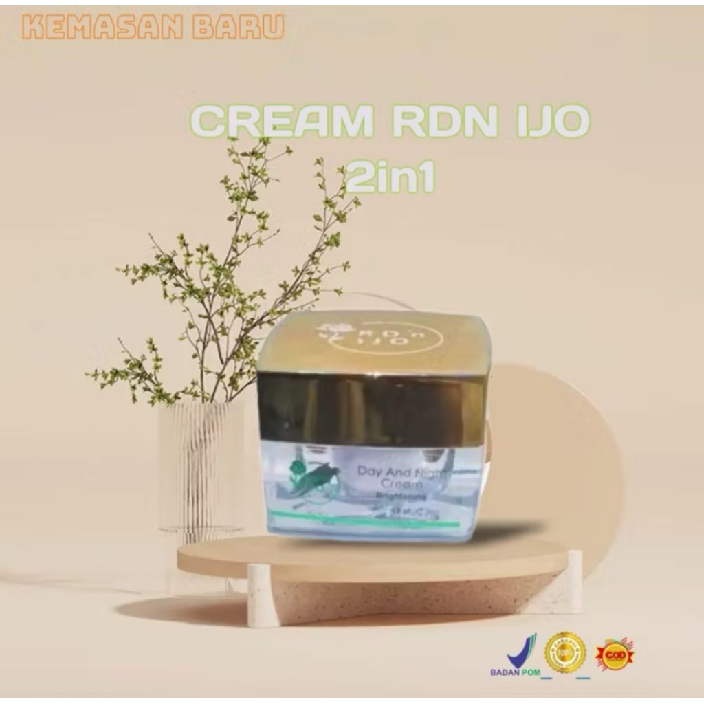 NEW Cream Rdn Ijo with Niacinamide BPOM