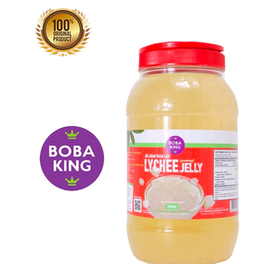 

Boba King rasa Lychee Jelly