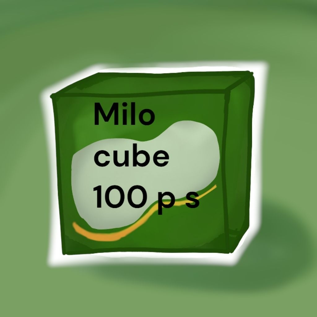 

Makanan Ringan Permen Coklat Milo Kube isi 100 pcs Import