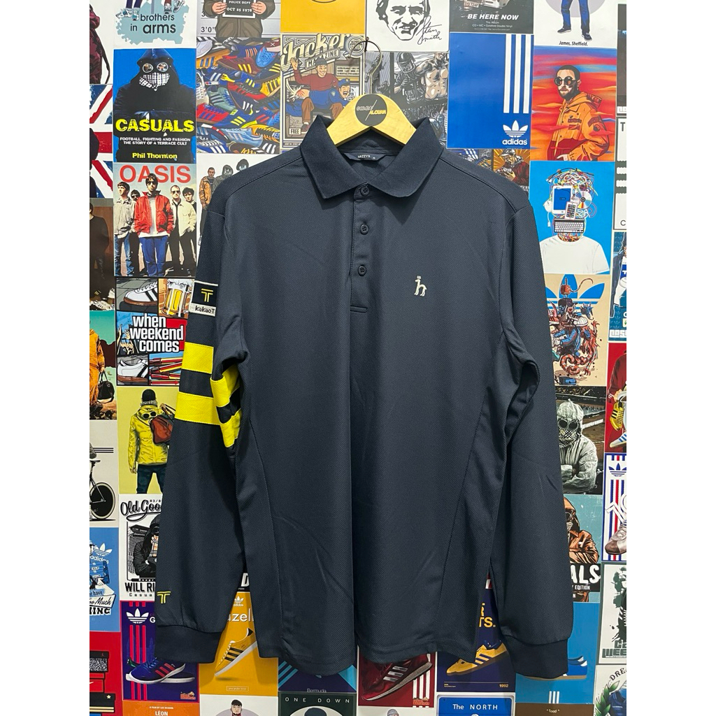 Long Sleeve / Polo Shirt / Rugby Shirt / Vintage / Second / HAZZYS