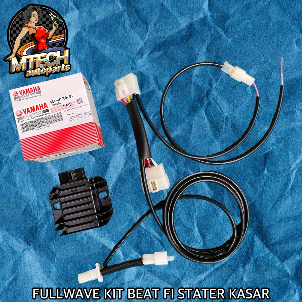 Kiprok Fullwave - Kiprok DC - Fullwave Kit PNP Honda Beat Stater Kasar - Scoopy Stater Kasar Origina
