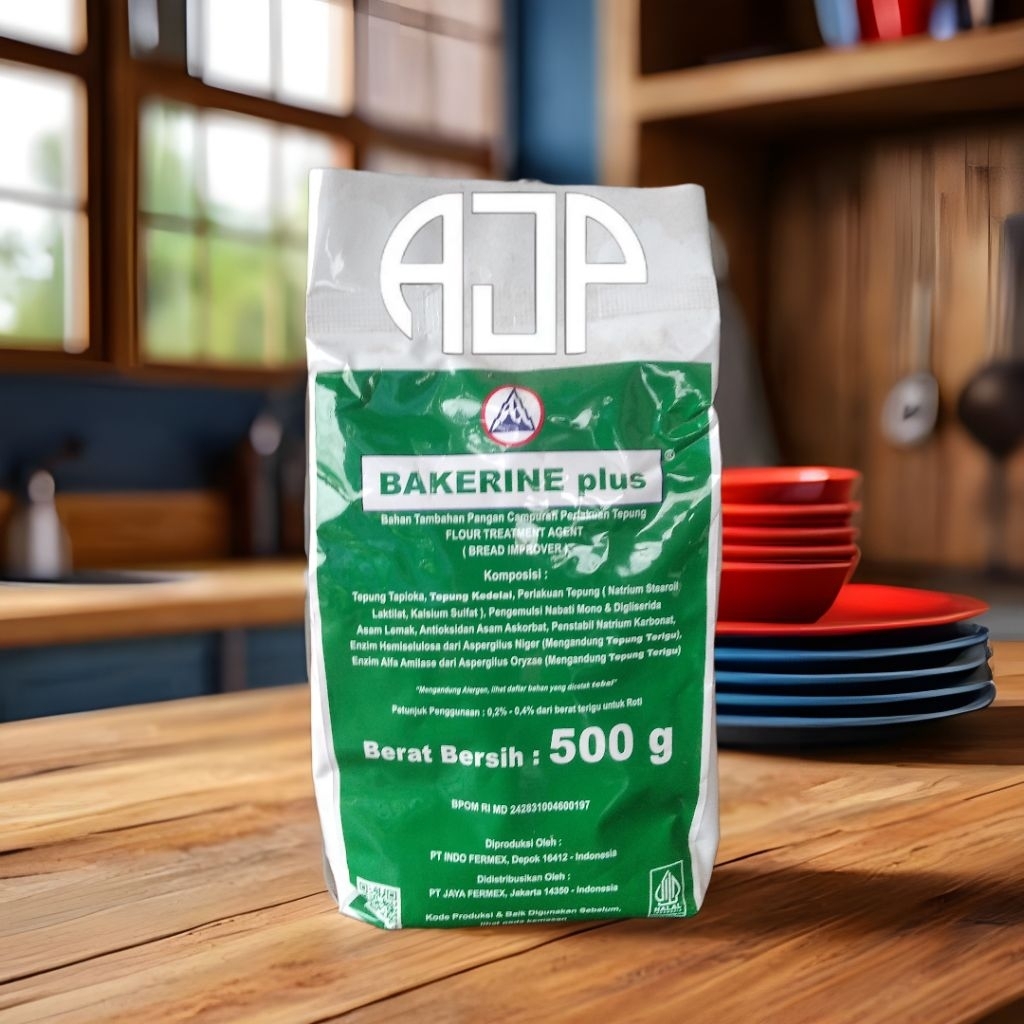 

BAKERINE PLUS Bread Improver / Pelembut Roti | 500 gr