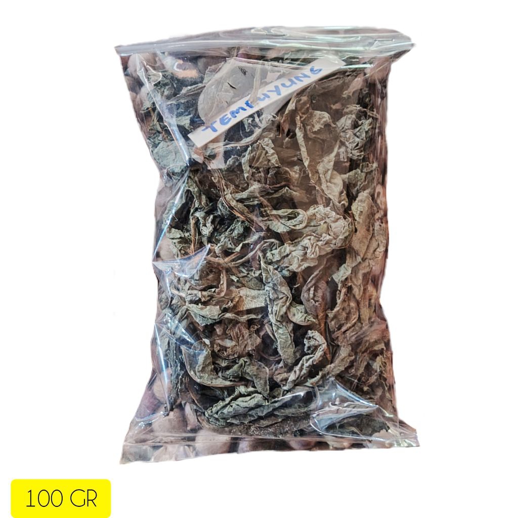 

daun tempuyung 100 gr - daun lampenas - daun galibug - teh daun tempuyung - herbal tempuyung