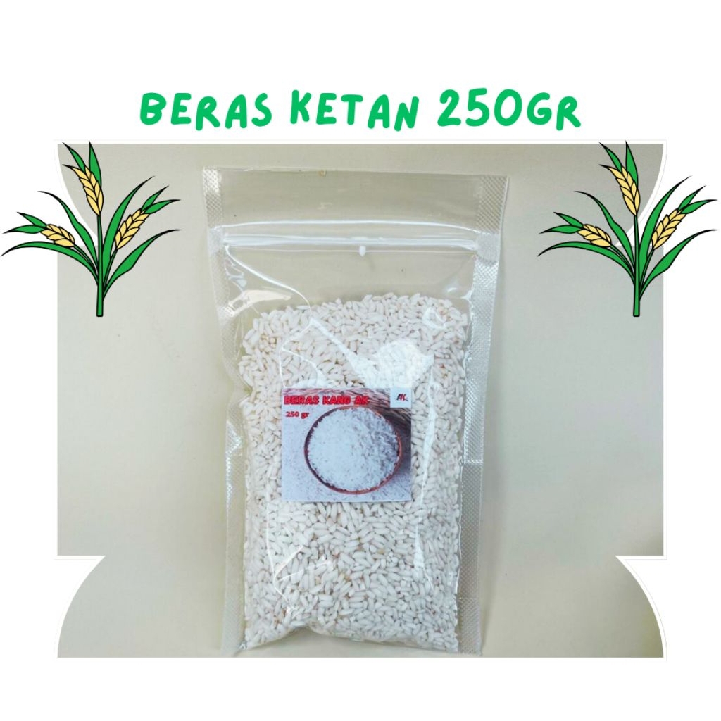 

Beras Ketan 250grm/Beras Ketan Mang AK/Beras Ketan Premium/Beras Ketan Pulen