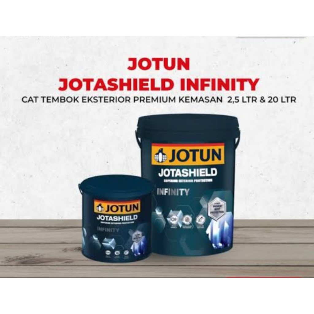 Jotun Jotashield infinity 25 kg warna Brilliant white