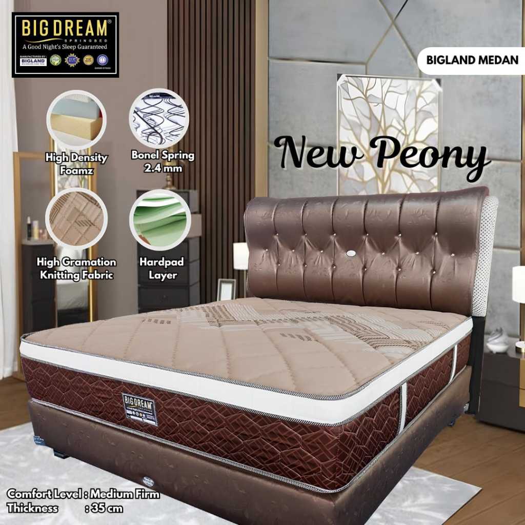 Springbed bigland new peony 6 kaki 5 kaki