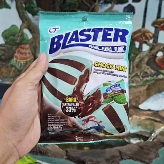 

ED 06.27 ZAK 40S - PERMEN BLASTER ISI 40 BUTIR RASA CHOCO MINT /213189 PERMEN MINTS CANDY ISI FILLER COKLAT