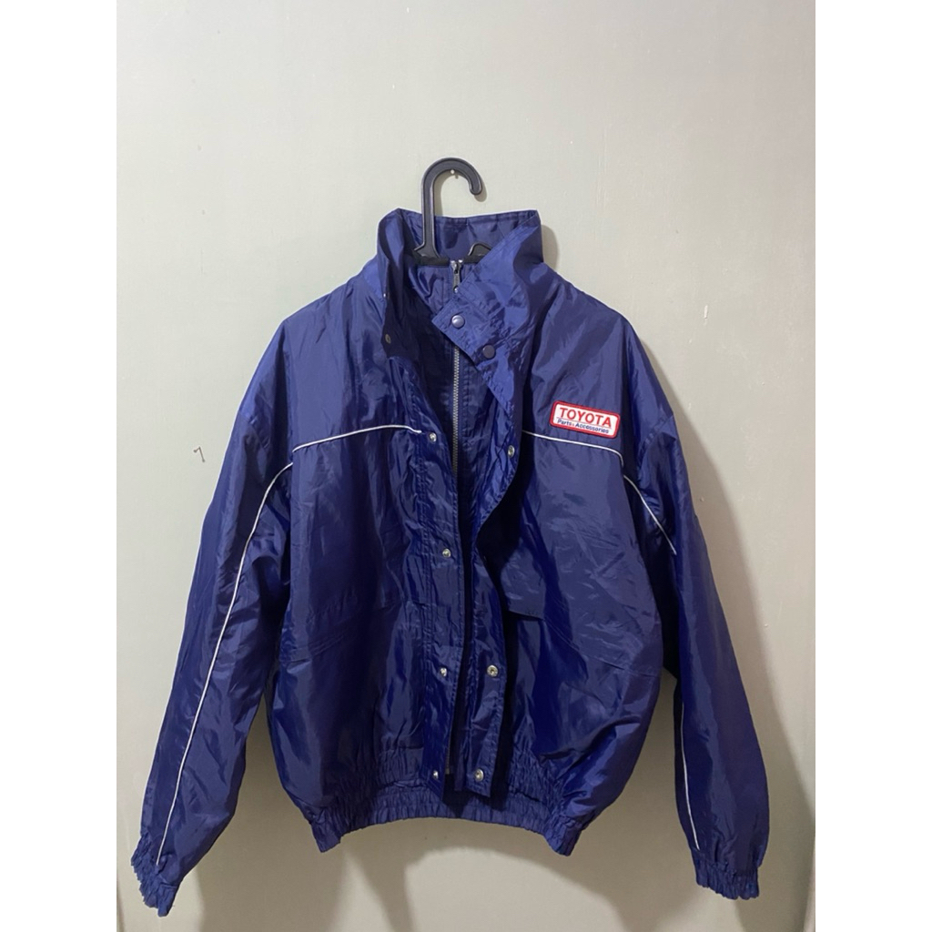 Jaket Toyota Topcrown Vintage – Jaket Racing Retro Original Jepang