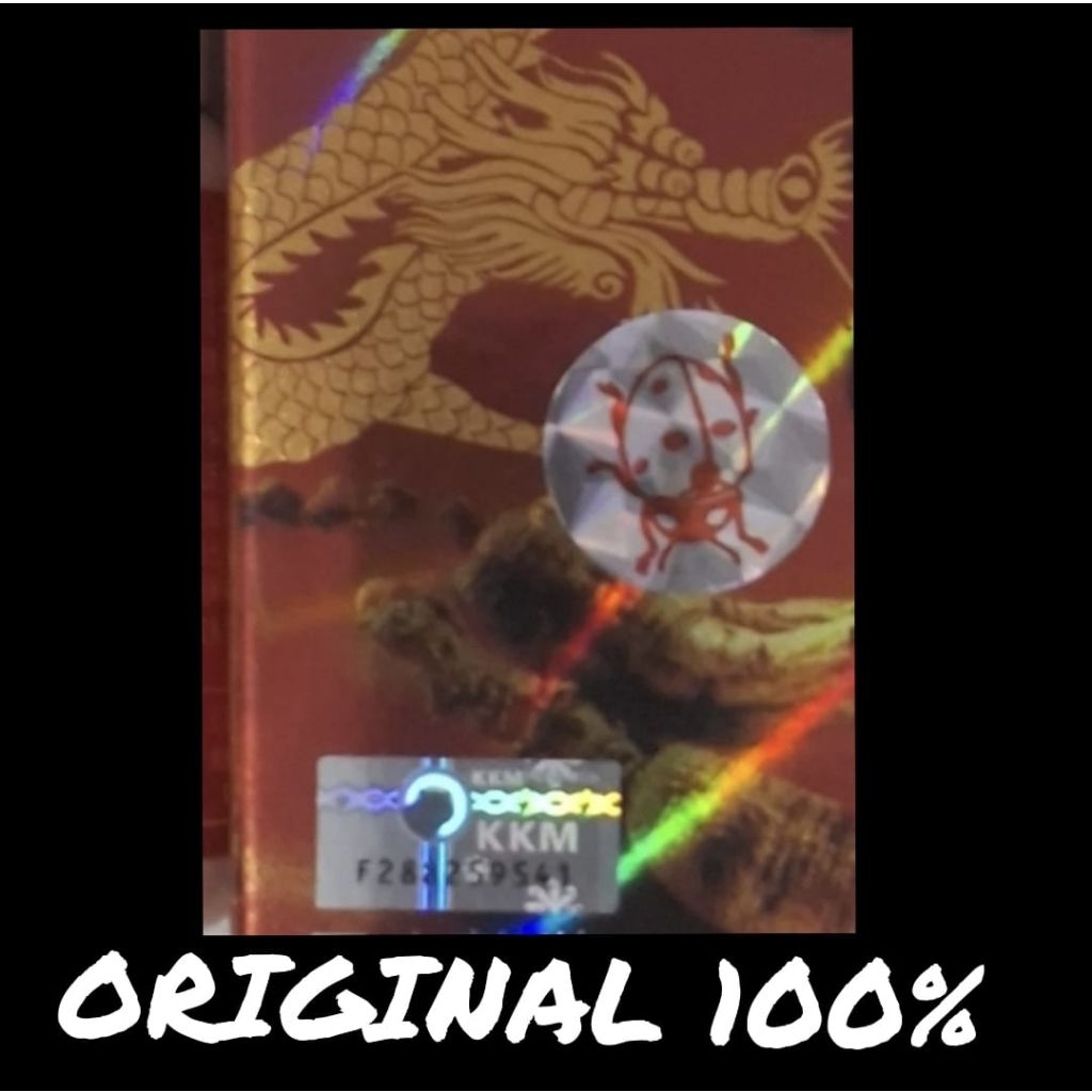 

TGBTougubaoOriginal 100% Naga Timbul Stiker Kumbang Stiker Silver Hologram