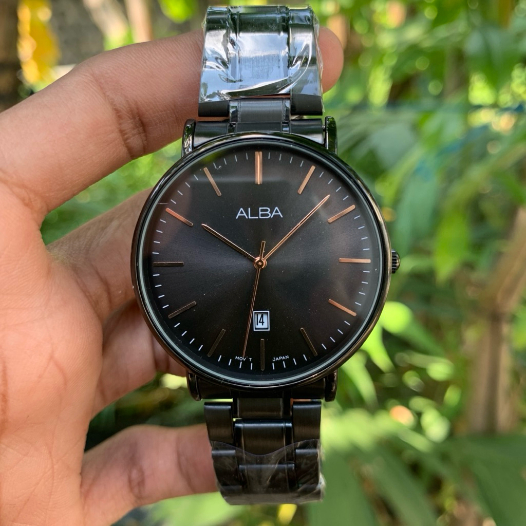 JAM TANGAN PRIA COWOK RANTAI ALBA