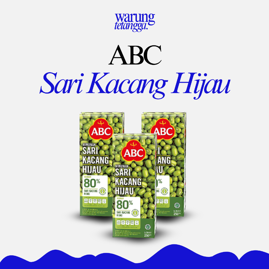 

ABC MINUMAN SARI KACANG HIJAU 250 ML