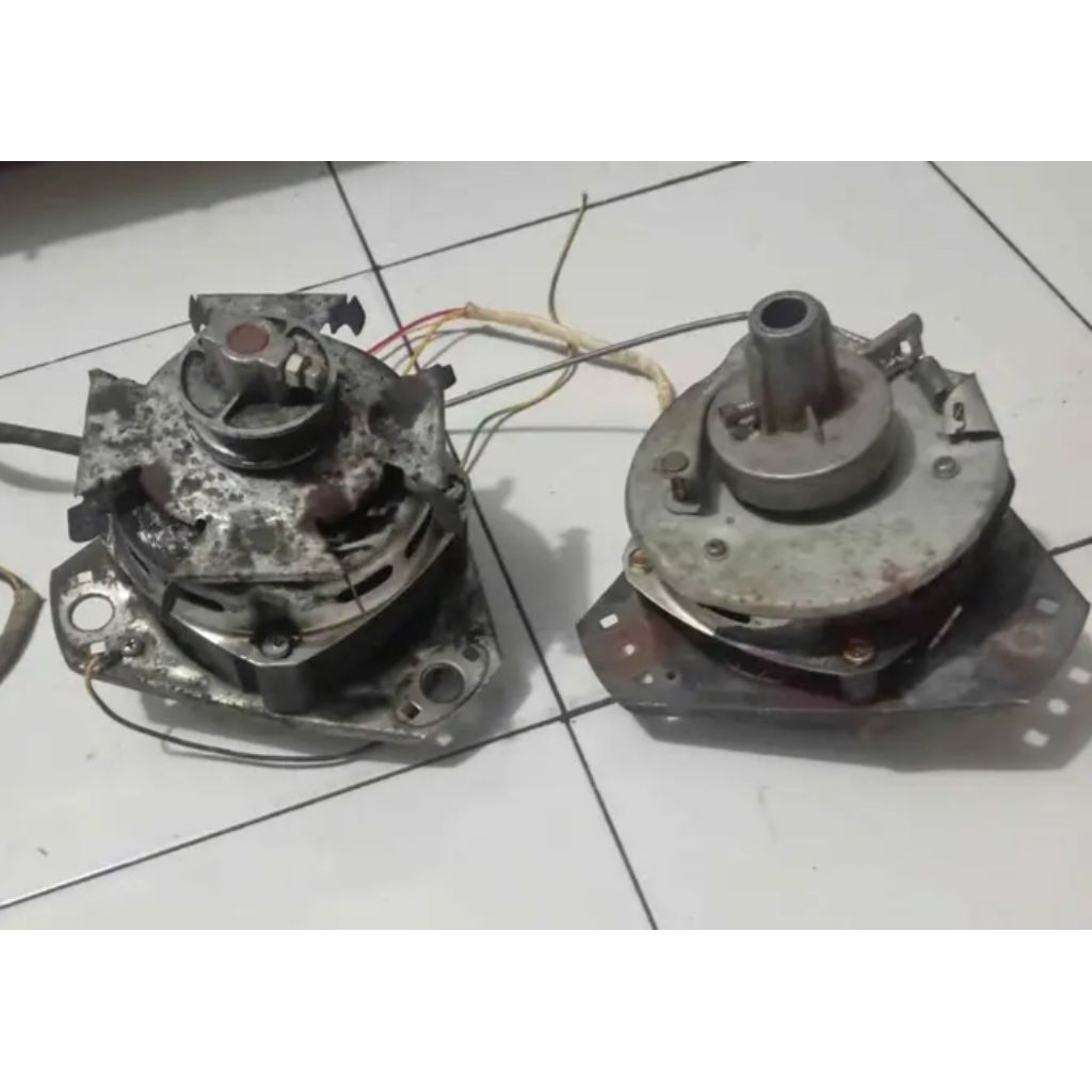 DINAMO MESIN CUCI AQUA 2 TABUNG FULL SET ORIGINAL COPOTAN