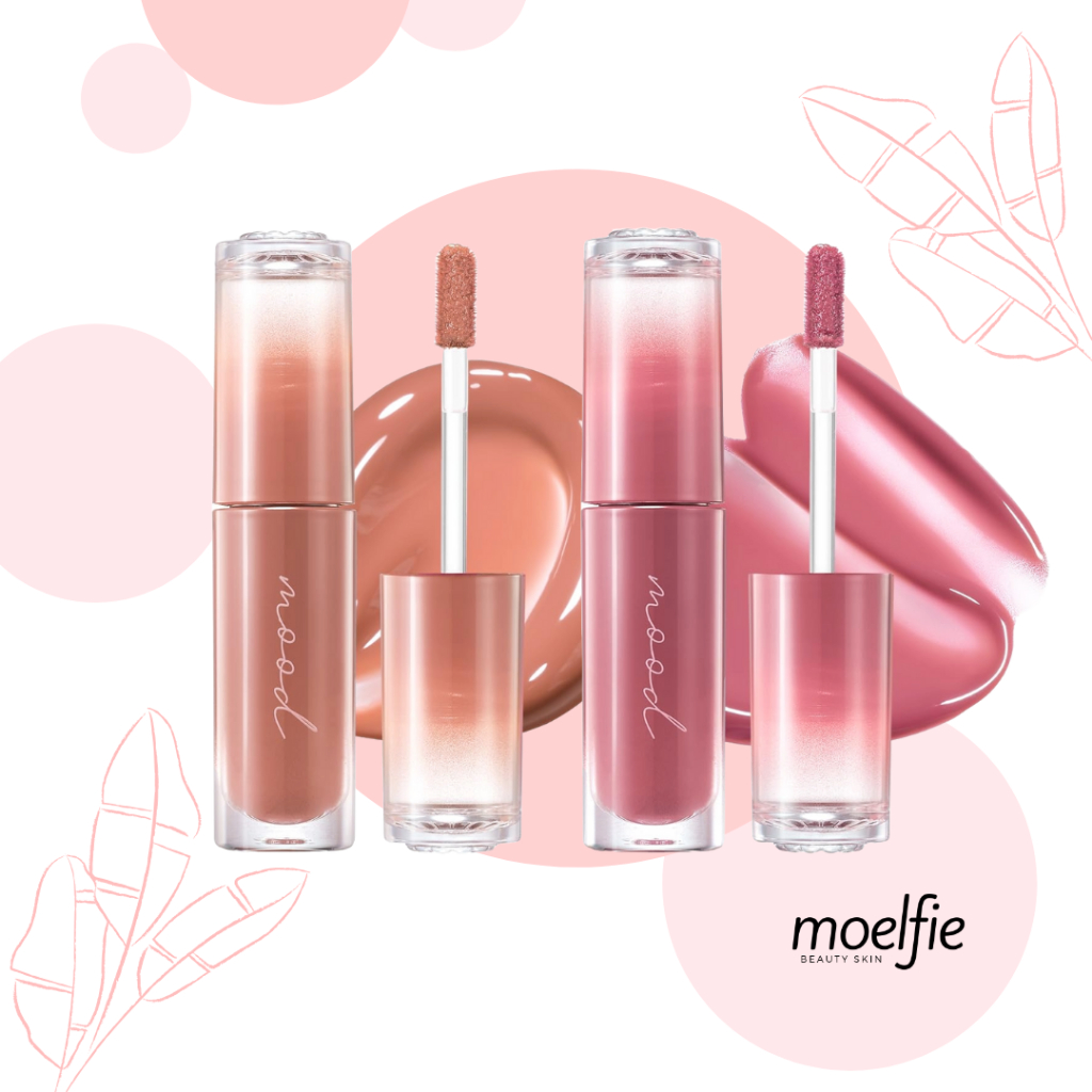 PERIPERA INK MOOD GLOWY TINT 18 NUDE AREA / 19 MAUVE CHAOS / 20 BROWN YAKGWA (HONEY K-OOKIE COLLECTI