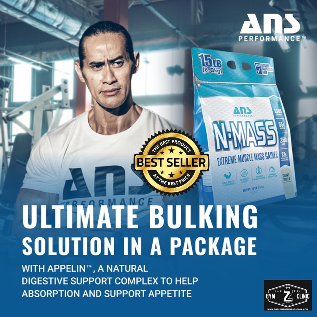 Ans N Mass Gainer 15 Lbs Serious Mass Mutant King Mass N-Mass Nmass Gainer