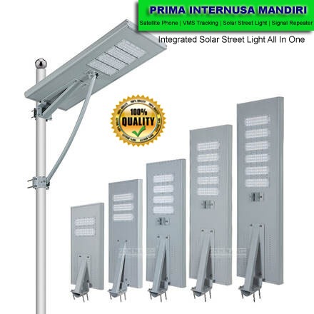 LAMPU PJU TENAGA SURYA (PJUTS) ALL IN ONE 60W IC - AIOM60