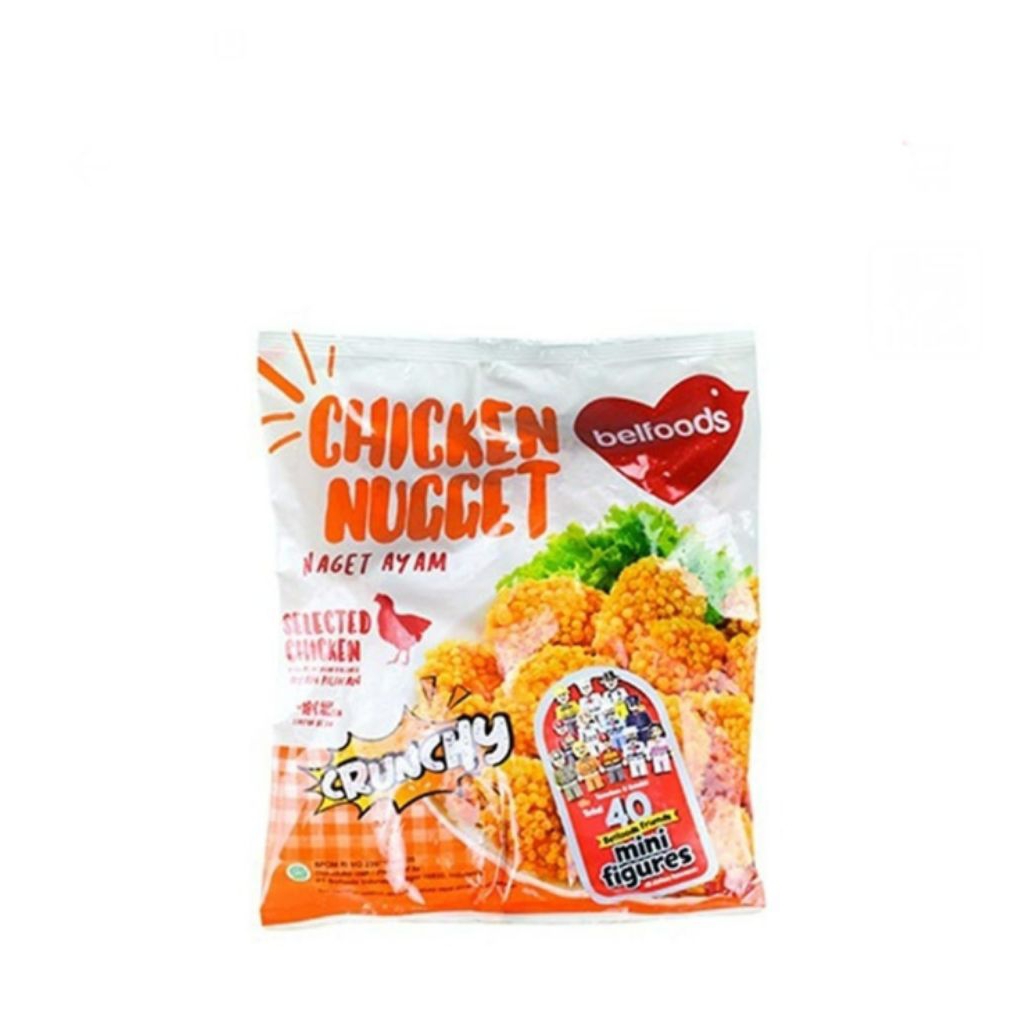 

belfoods chicken nugget crunchy 500 gram