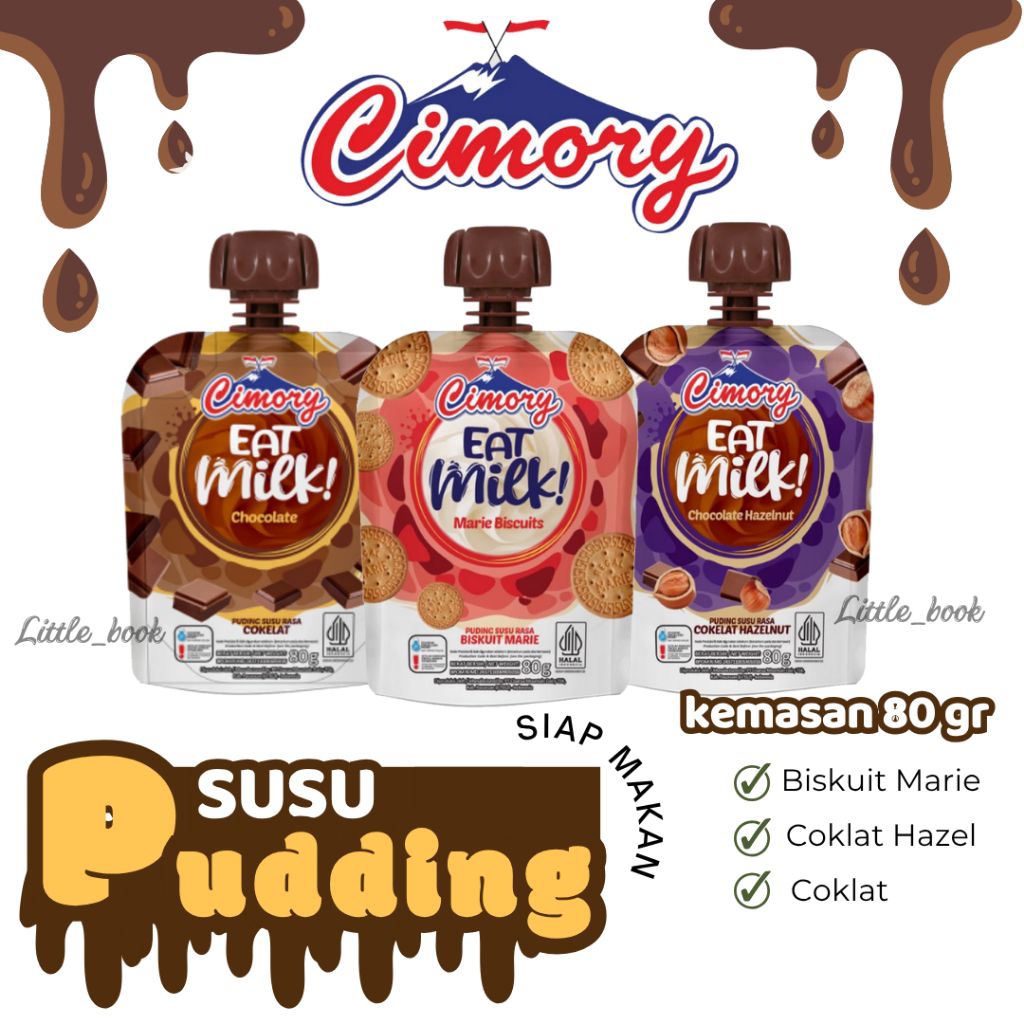 

Cimory Pudding Eat Milk 80ml