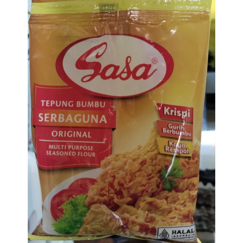 

Sasa tepung Bumbu, sasa tepung pisang goreng