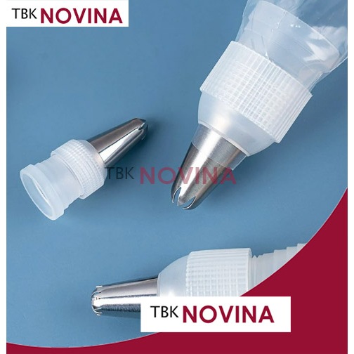 [ 1 PCS ]  Spuit Connector /  Sambungan Konektor Spuit Bahan Plastik / 2 Ukuran Konektor Sambungan S