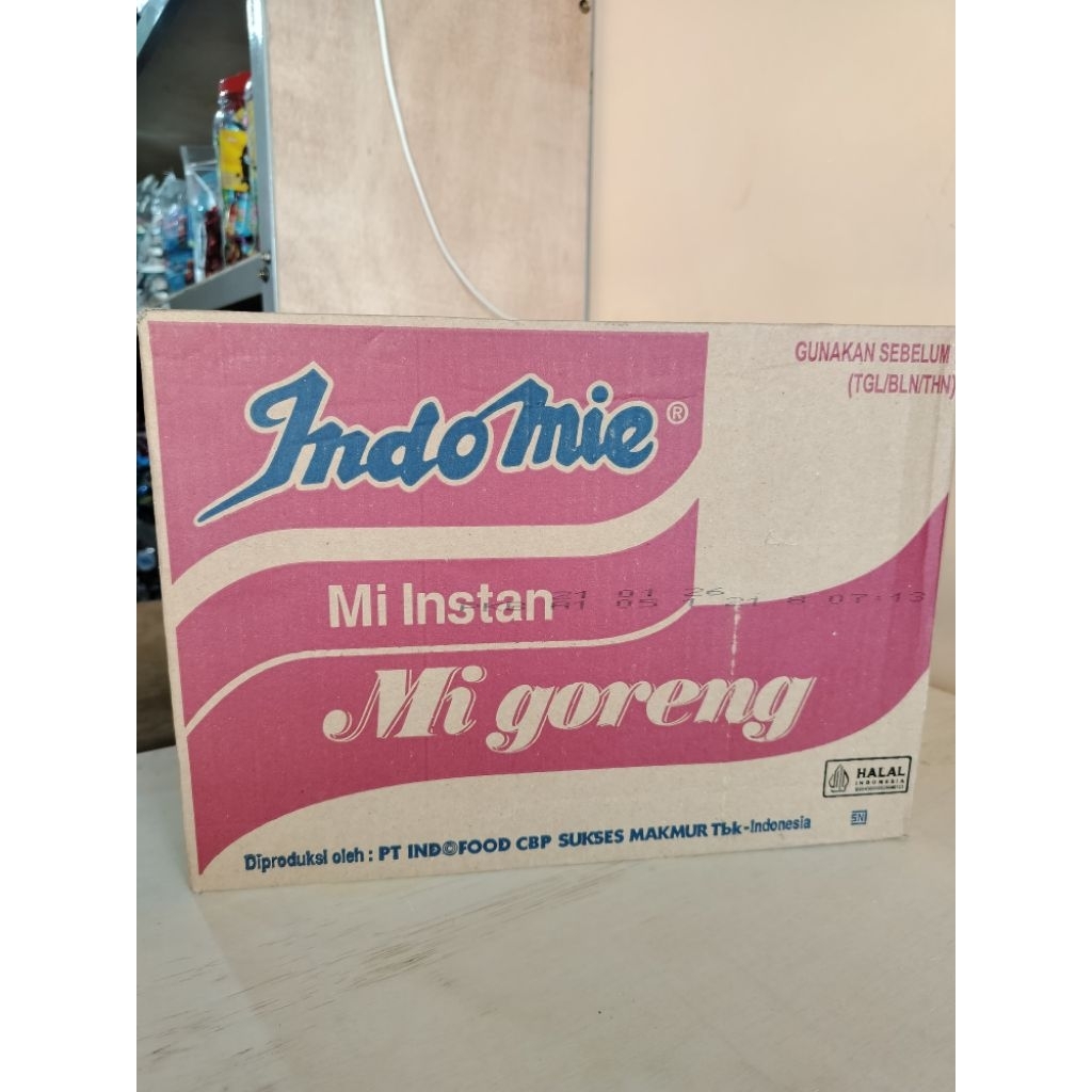 

Indomie Mi Instan Mi Goreng (isi 40)