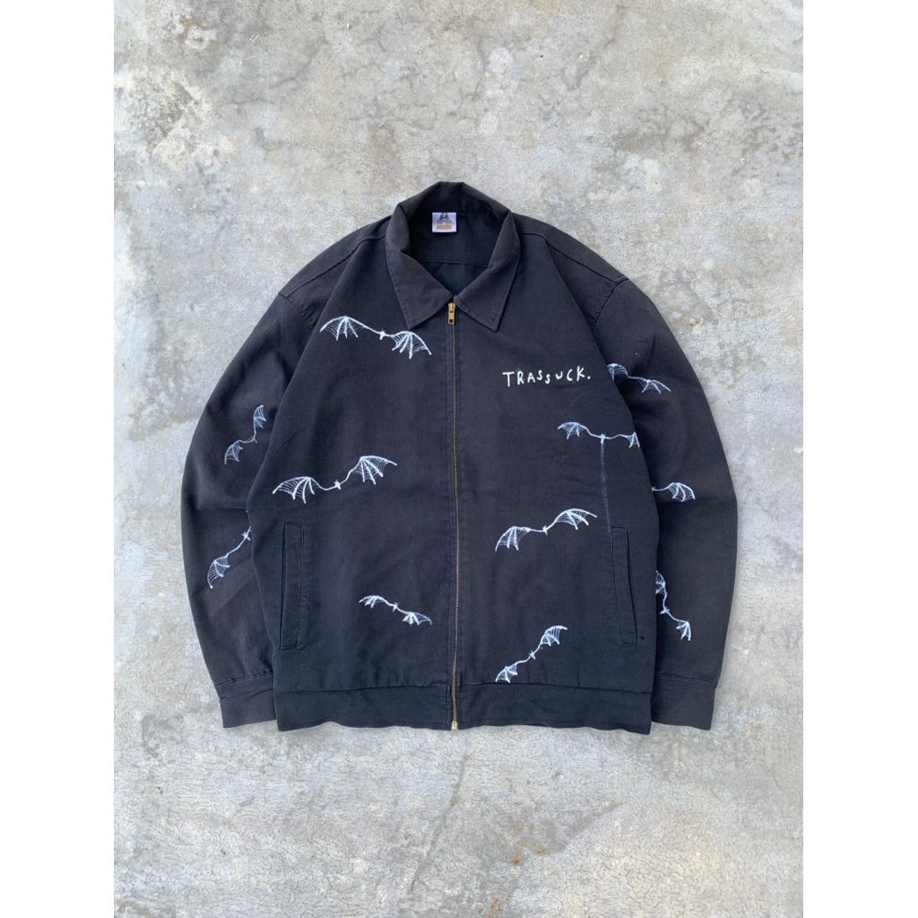 THANKSINSOMNIA - Work Jacket With Custom Handmade