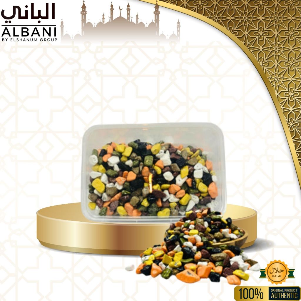 

Coklat Krikil Fanatik 1kg / Coklat Turkey / Coklat Stone Fanatik / Coklat Batu Krikil Saudi / Coklat