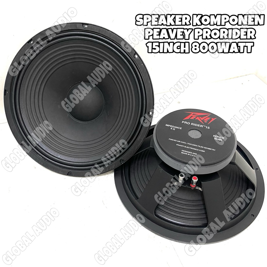 Speaker Komponen Peavey Prorider 15 15inch 800watt Speaker Componen Peavey Pro Rider15 Bagus ( Bisa 
