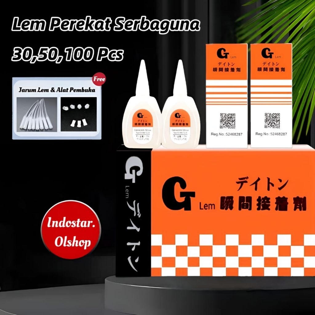 

Lem Korea Super Glue Lem Instan Sangat Kuat•Indostar•