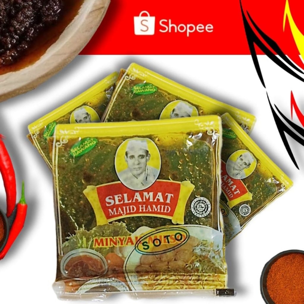 

Bumbu Minyak Soto Padang 40gr Asli Selamat No.1