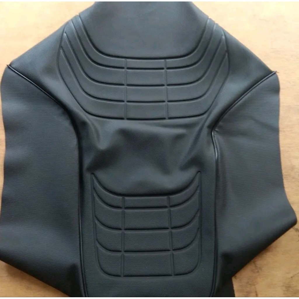 cover jok motor rx king pres pecah kopi - sarung jok rx king pres prima list kabel jahit DEPAN BELAK
