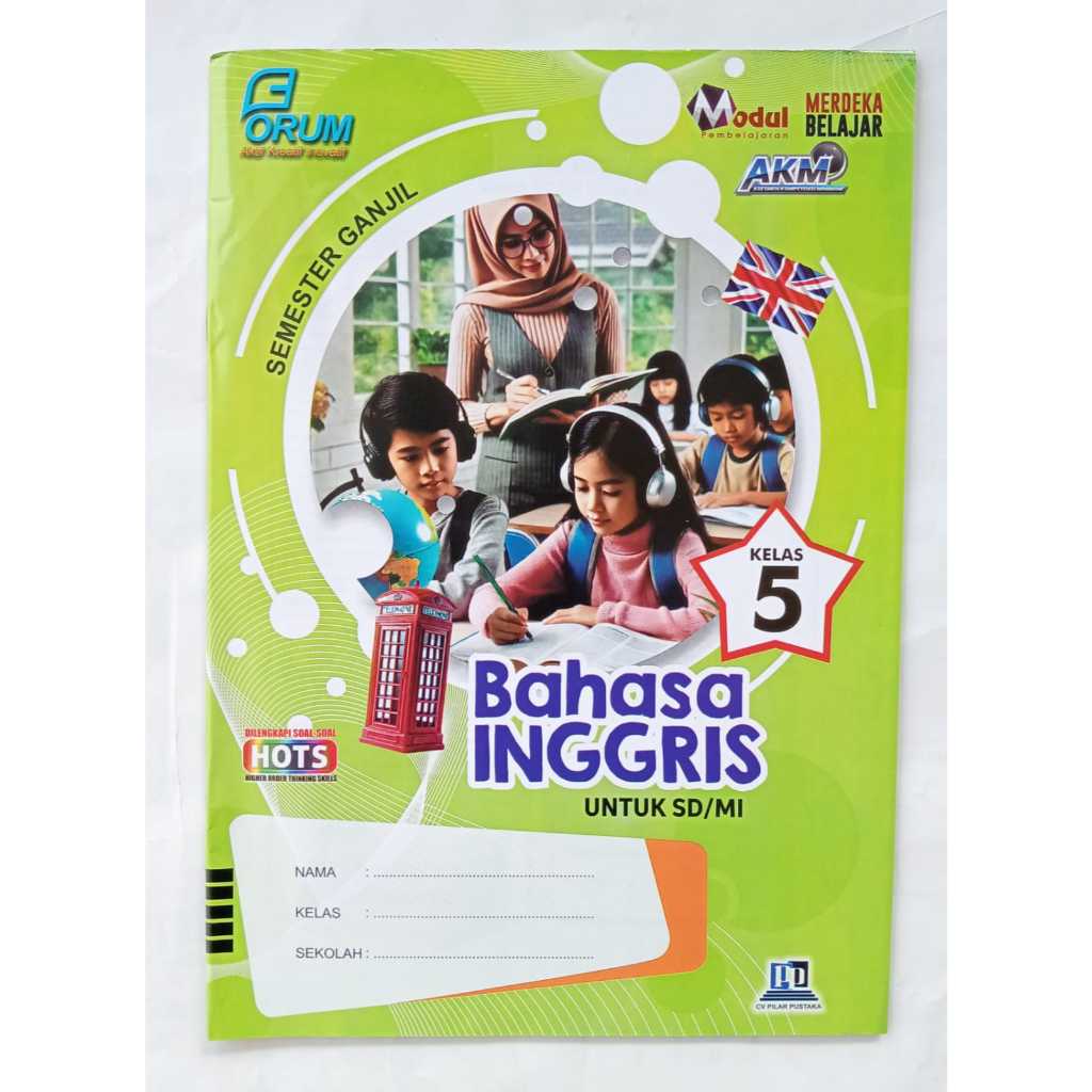 Buku Modul Bahasa Inggris Kelas 5