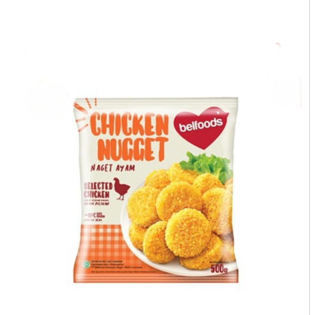 

belfoods chicken nugget 500 gram