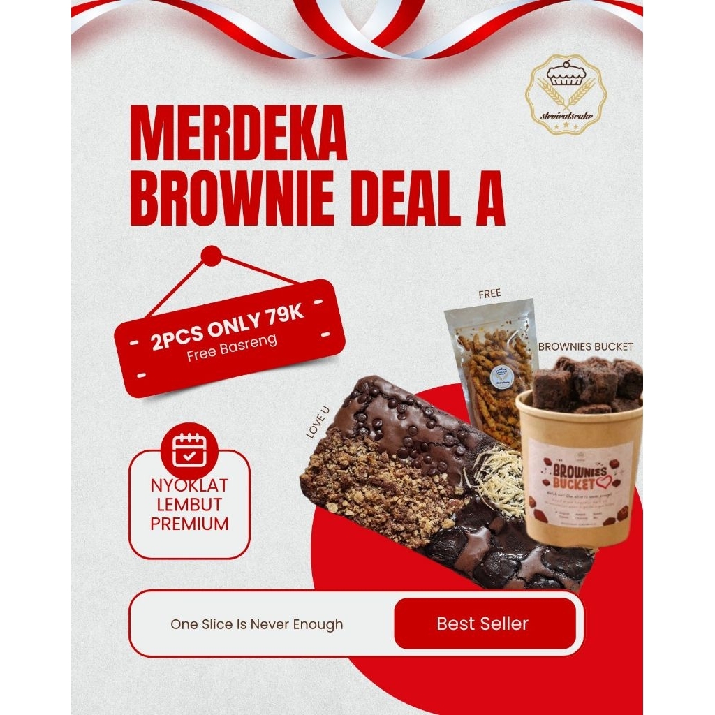 

PAKET MERDEKA DEAL A - FUDGY BROWNIES