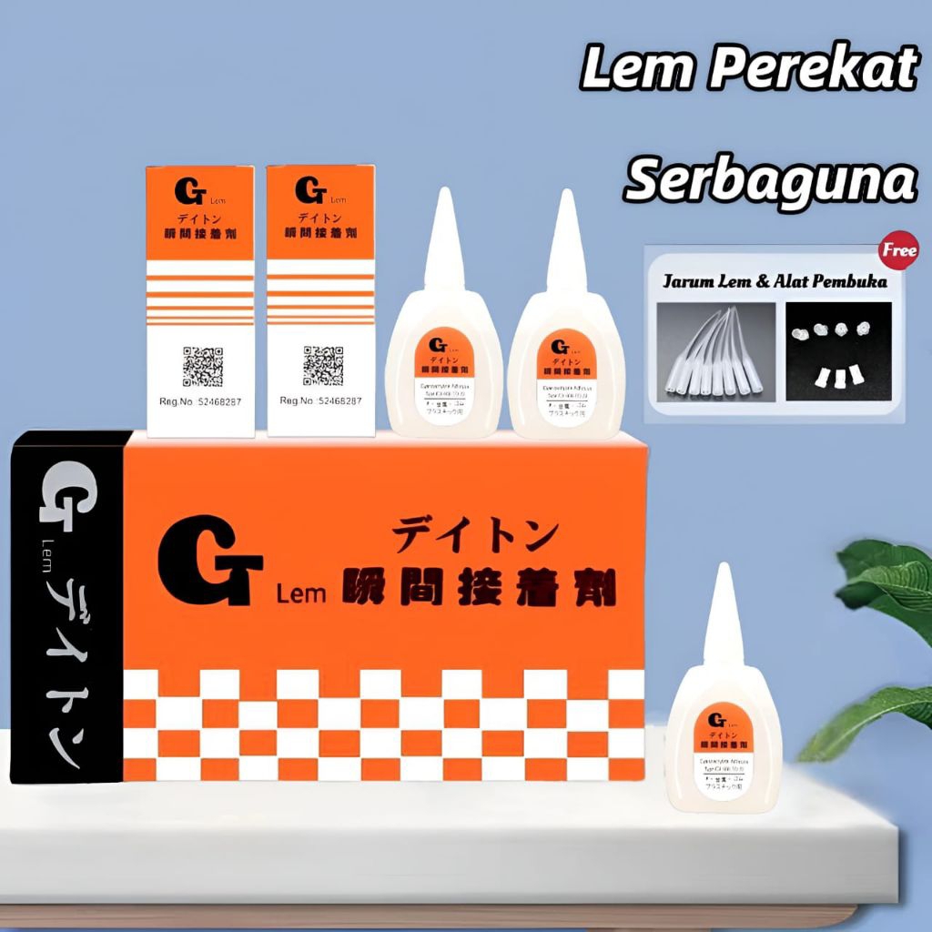 

Lem Korea Super Kuat | Lem Perakat Serbaguna Lem Bercode •Indobest•