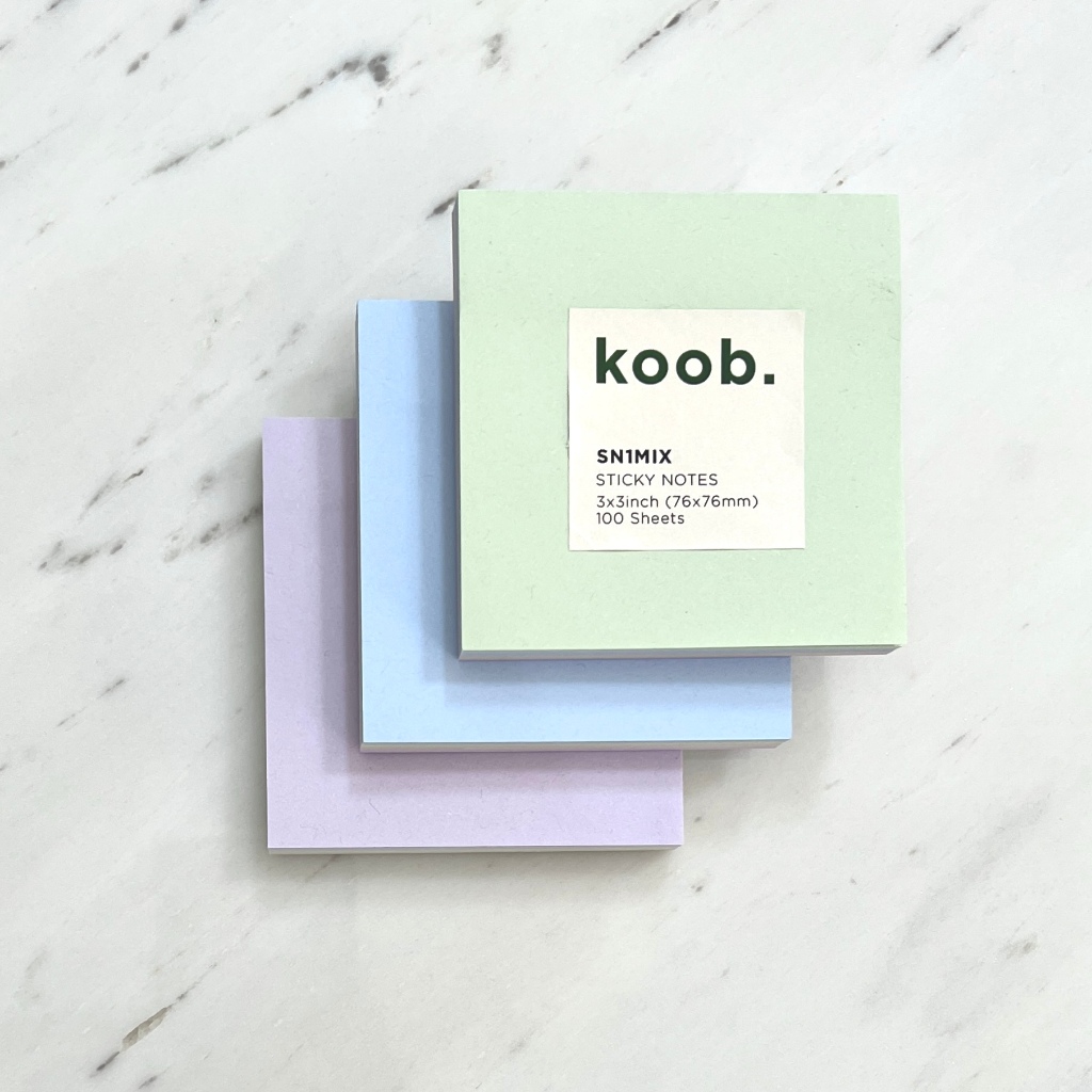 

SN1 Koob. Sticky Notes Stiker Memo Kertas Tempel 3x3 inch 100 lembar