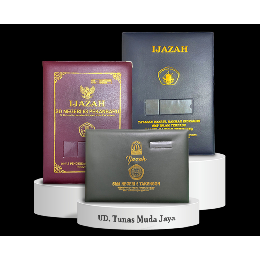 

Raport tebal untuk SD SMP SMA custom map foil emboss sampul + isi grosir