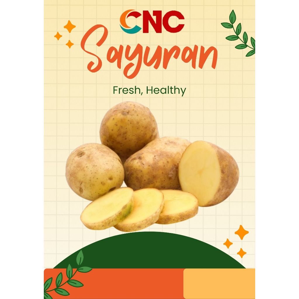 

KENTANG 500GR FRESH SEDANG DAN BESAR