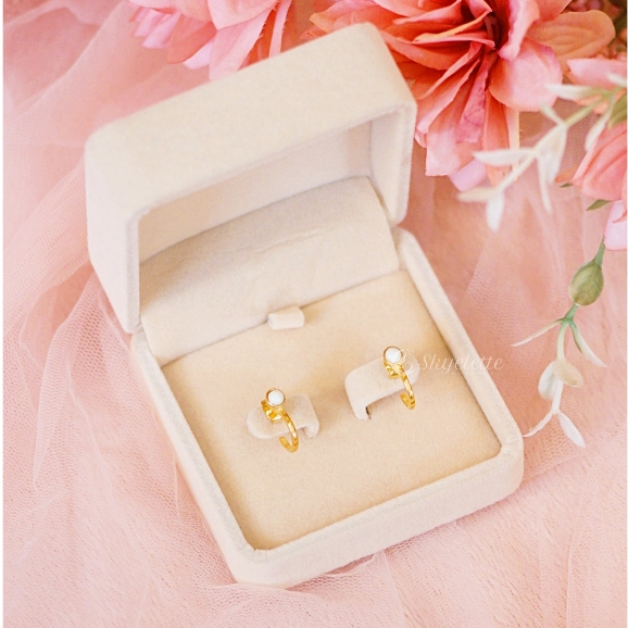 SKYELETTE || Breastmilk Jewelry Kit Box | Comma Earring | Anting ASI | Breastmilk Earring Jewelry
