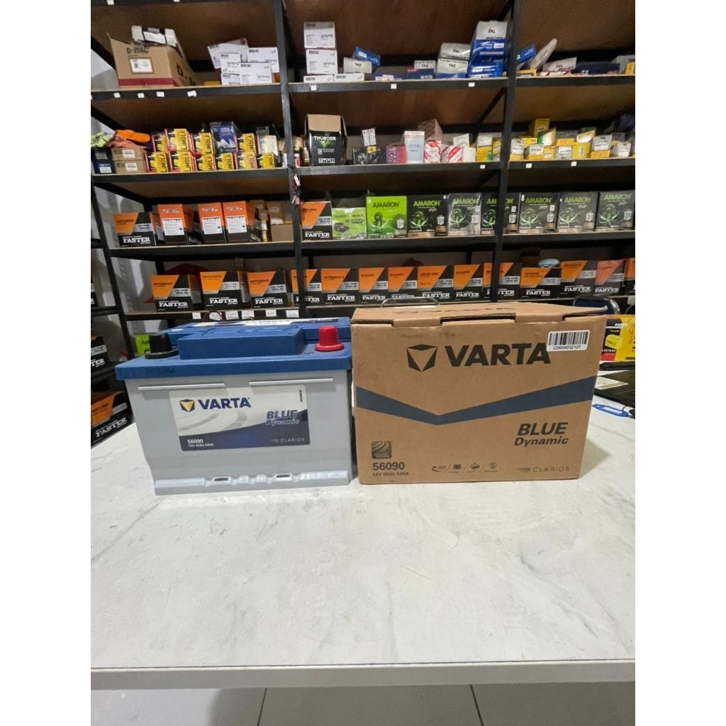 Aki Varta 56090 Din 60 Ah Ford Fiesta/Innova Reborn Bensin/Spin Bensin