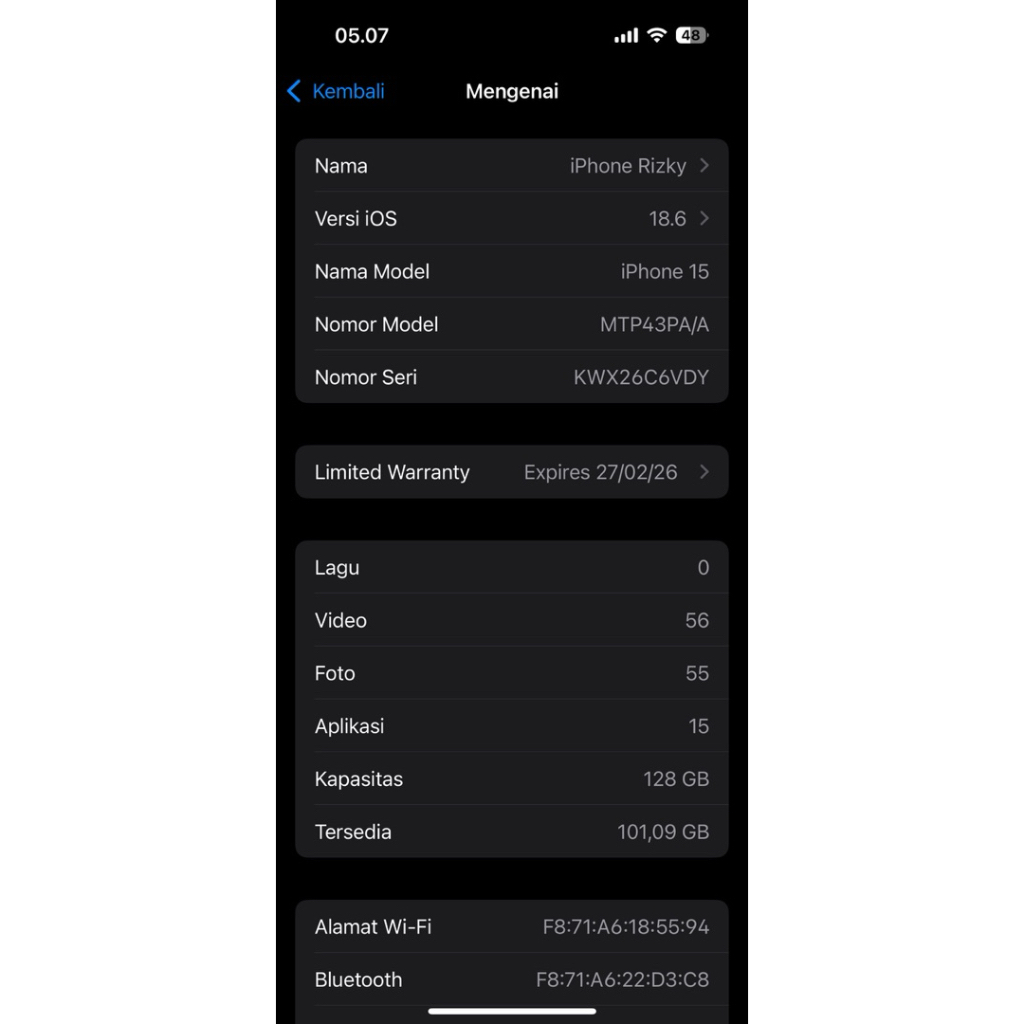 iPhone 15 128gb iBox
